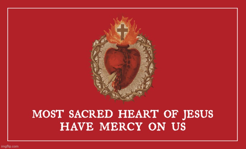 The only color flag I'll be flying this month is red for the blood of Jesus poured out for love of us.  True Love is sacrificial | made w/ Imgflip meme maker