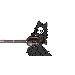 High Quality Puro with a gun Blank Meme Template