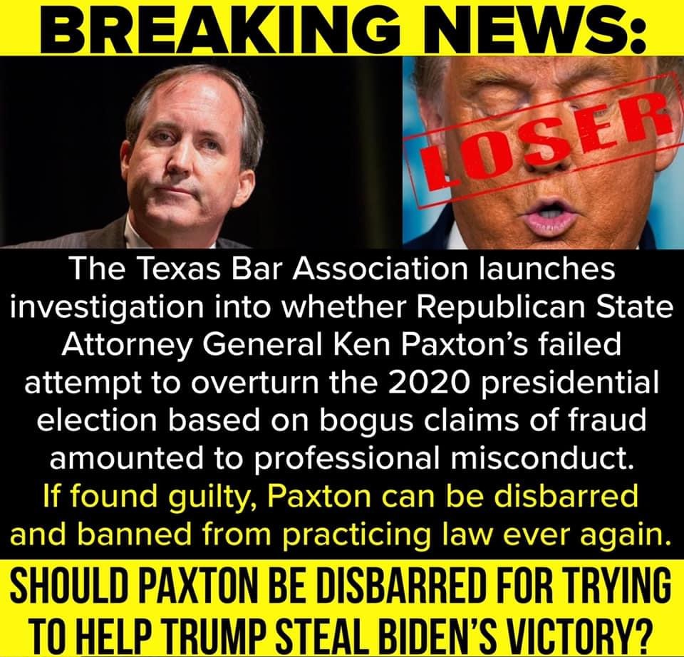 Ken Paxton traitor Blank Meme Template