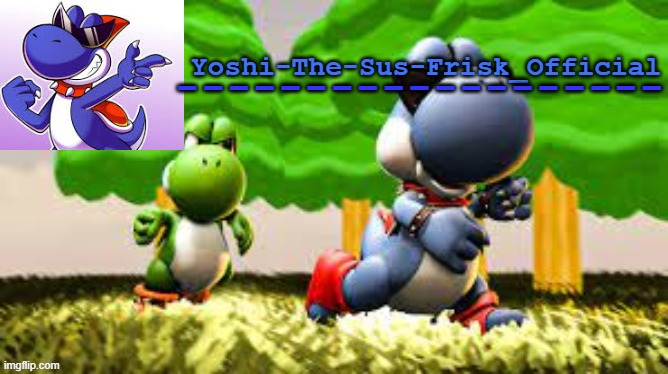 High Quality Yoshi_Official Announcement Temp v8 Blank Meme Template