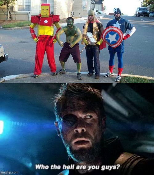 The Notvengers | image tagged in superheroes,fail | made w/ Imgflip meme maker