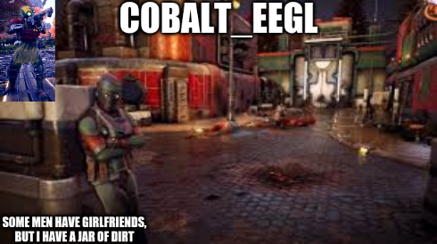 High Quality cobalt_eegls announcement template Blank Meme Template