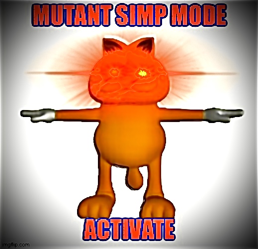 Mutant simp mode activate Blank Meme Template