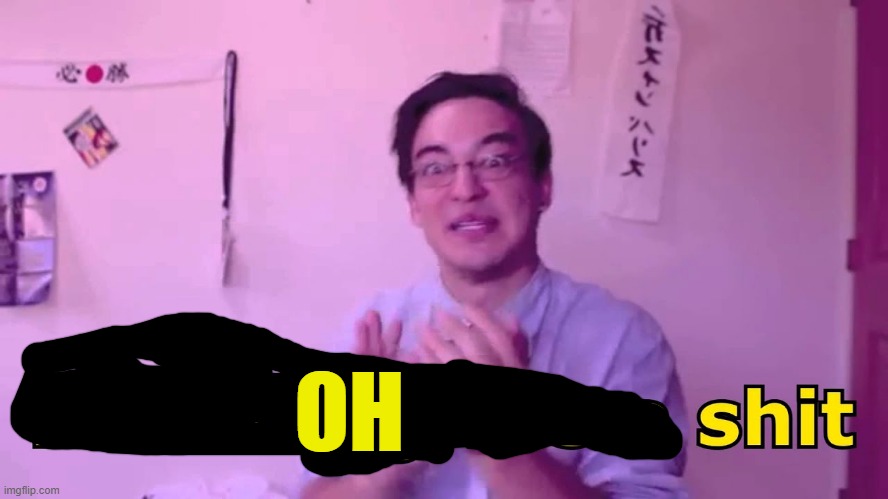 Filthy Frank Nobody Gives | OH | image tagged in filthy frank nobody gives | made w/ Imgflip meme maker