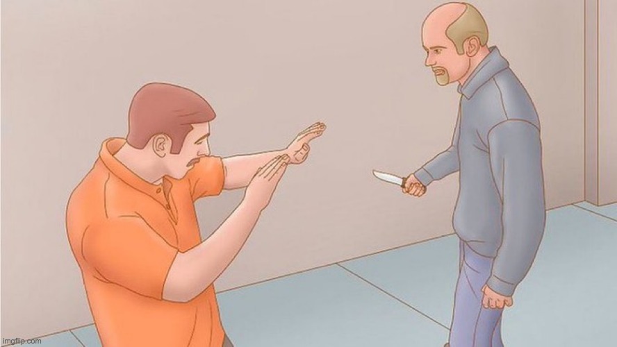 WikiHow Stabbing | image tagged in wikihow stabbing | made w/ Imgflip meme maker