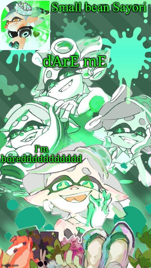 Sayori's Marie temp (thx Yachi :D) | dArE mE; I'm boreddddddddddd | image tagged in sayori's marie temp thx yachi d | made w/ Imgflip meme maker