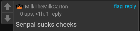Senpai sucks cheeks Blank Meme Template