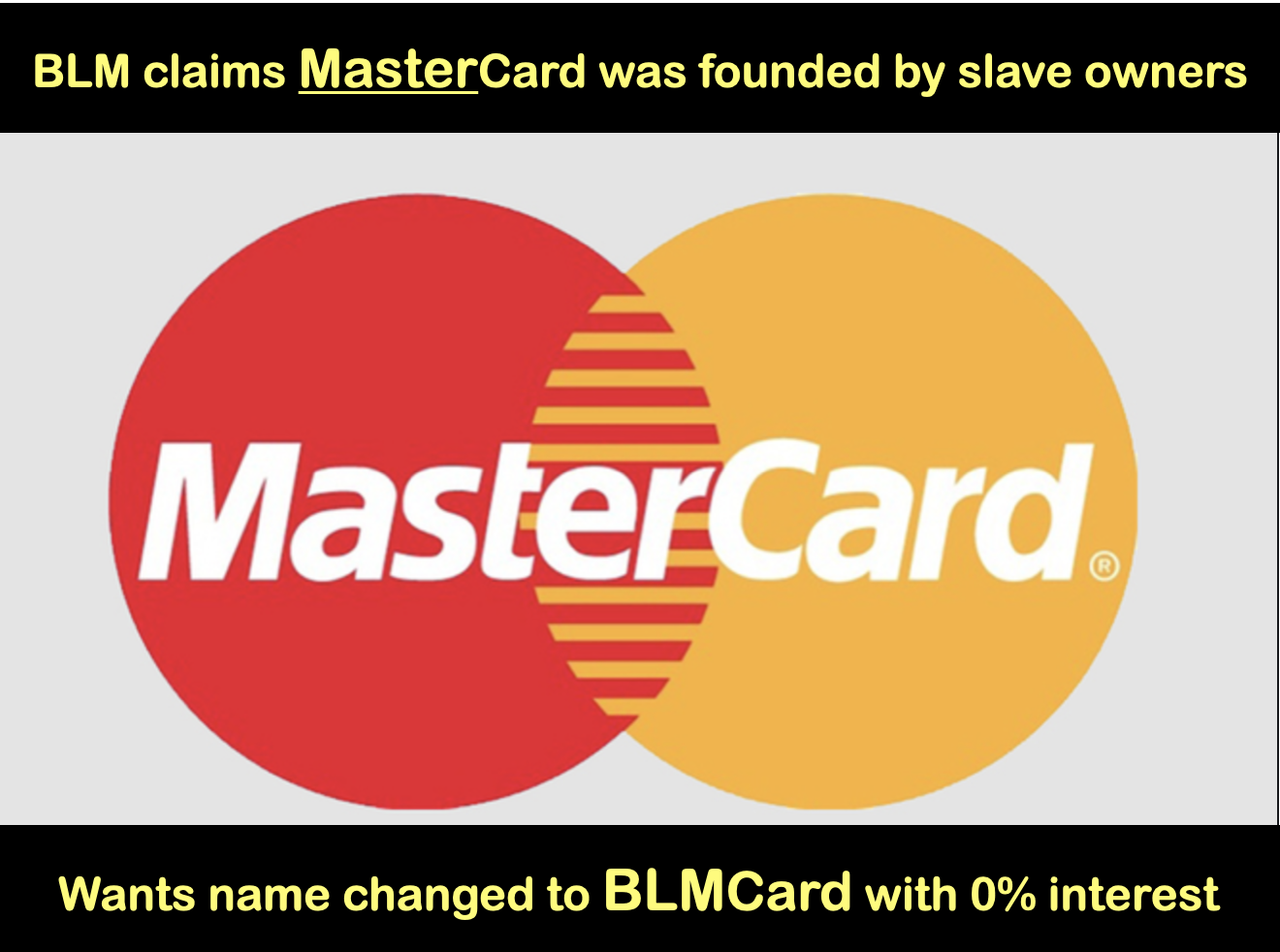 MasterCard name change Blank Meme Template