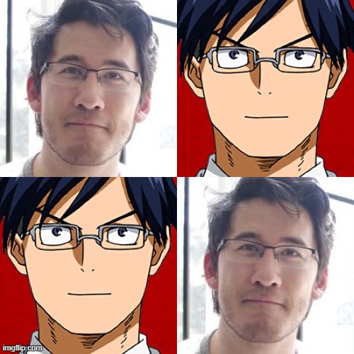 ...what- | image tagged in mha,hold up,markiplier,my hero academia,boku no hero academia,they're the same picture | made w/ Imgflip meme maker