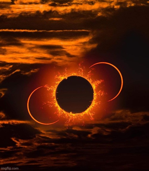 Ring of fire  @picabuzz | image tagged in solar eclipse,awesome,photoshop | made w/ Imgflip meme maker