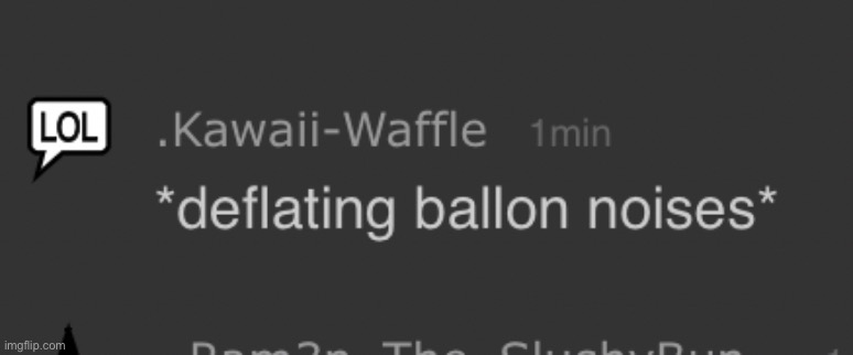 U g h h | image tagged in ballon noise | made w/ Imgflip meme maker