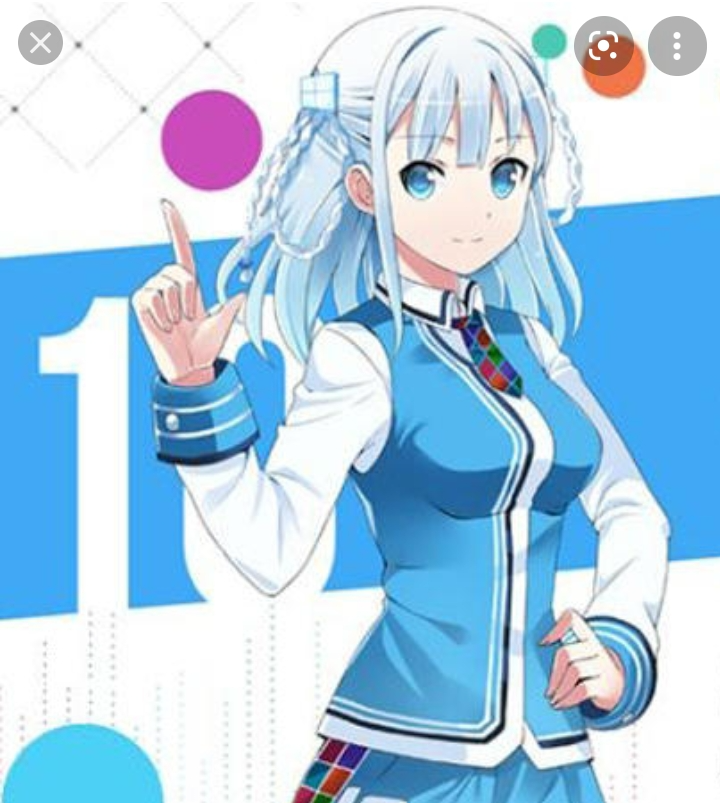 Windows 10 anime girl Blank Meme Template