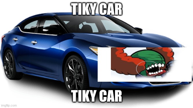 tiky car | TIKY CAR; TIKY CAR | image tagged in friday night funkin,tricky | made w/ Imgflip meme maker