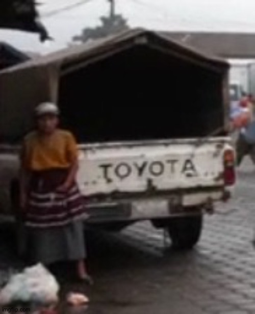He got the toyota drip | made w/ Imgflip meme maker