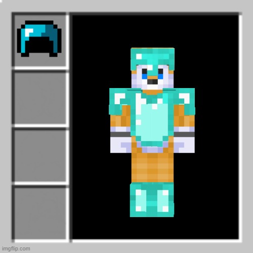 minecraft tails with diamond armor (skin) (unfinished meme) | image tagged in minecraft armor meme,tails,tails the fox,minecraft,minecraft armors,skins minecraft | made w/ Imgflip meme maker