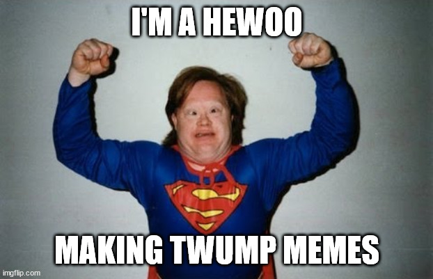 I'M A HEWOO MAKING TWUMP MEMES | made w/ Imgflip meme maker