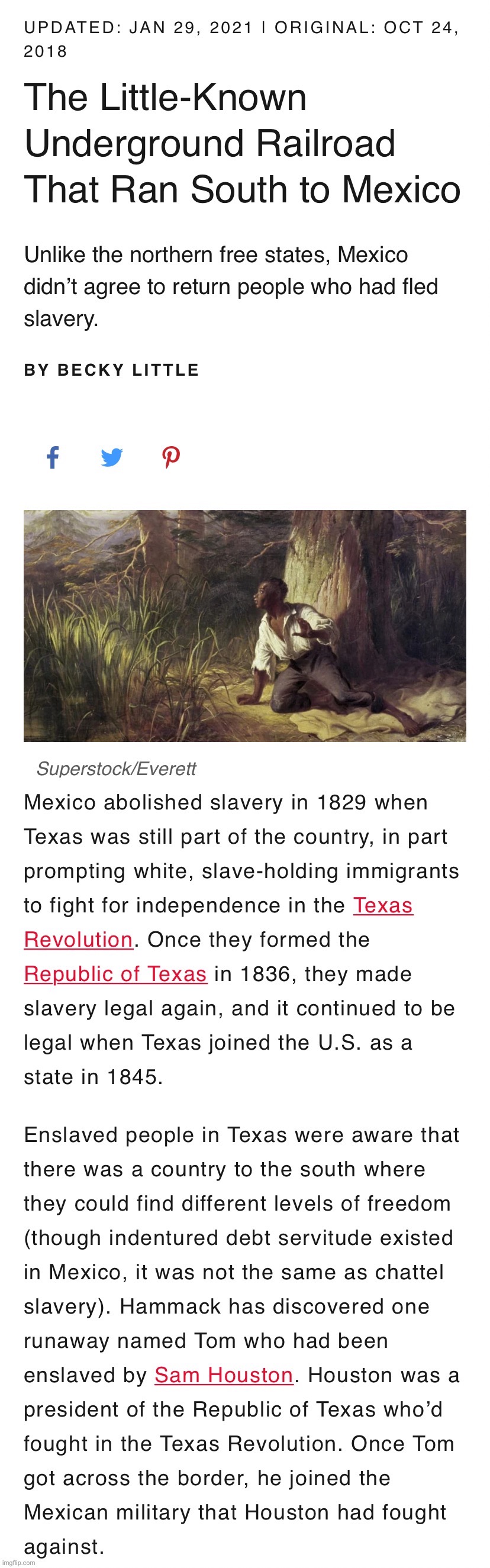 Cringe @ the “1836 project.” Did you know Texas seceded from Mexico to continue practicing slavery? | image tagged in texas,mexico,history,historical meme,slavery,the more you know | made w/ Imgflip meme maker