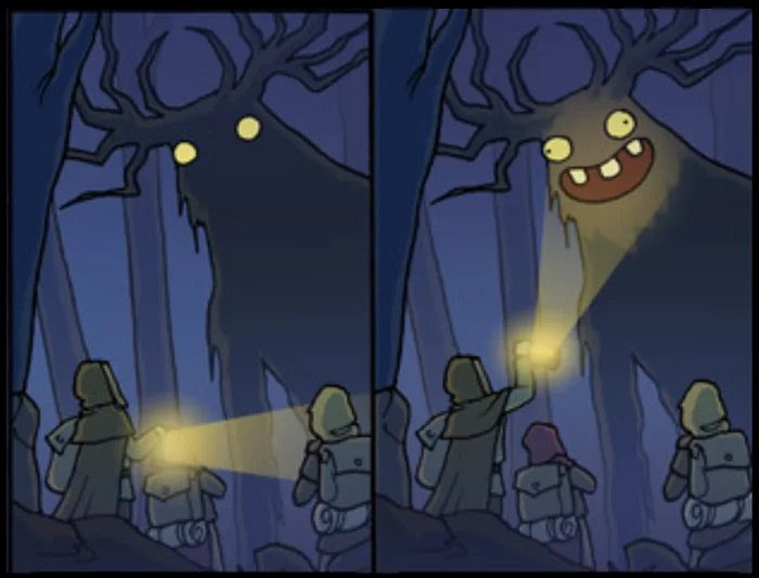 Monster forest Blank Meme Template