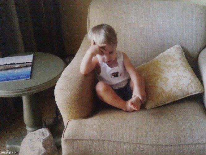 image tagged in bebe lily does d e e p t h i n k i n g | made w/ Imgflip meme maker