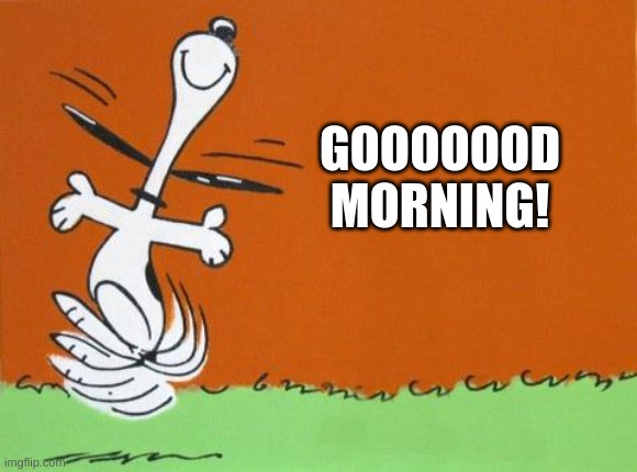 Good Morning! | GOOOOOOD MORNING! | image tagged in good morning | made w/ Imgflip meme maker