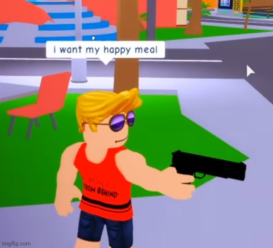 I wanna see y'all collection of cursed roblox memes, let us your