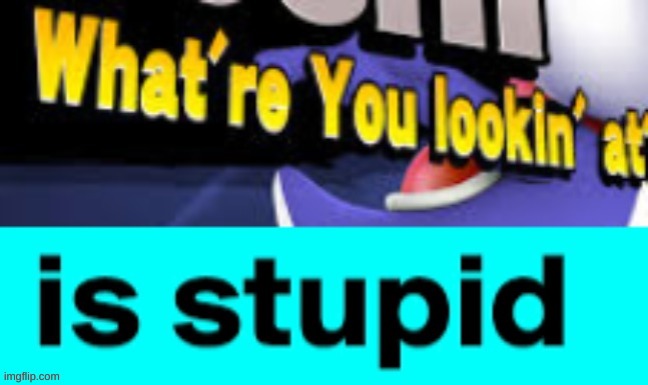 made w/ Imgflip meme maker