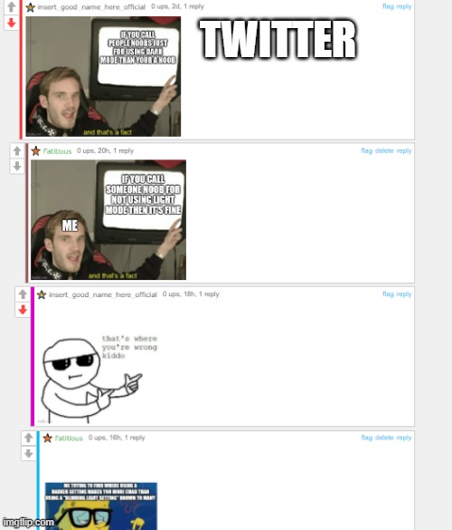 twitter argument ian | TWITTER | image tagged in twitter | made w/ Imgflip meme maker
