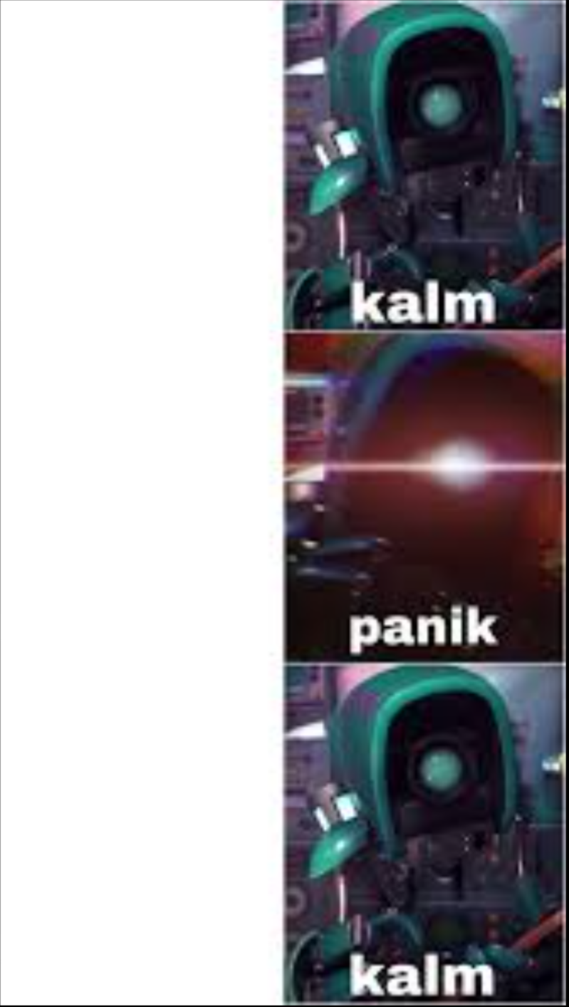 Ray kalm panik kalm Blank Meme Template