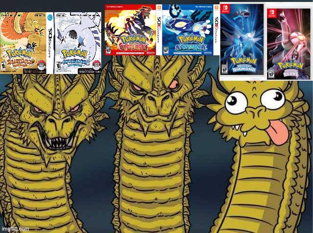 Hydra | image tagged in hydra,pokemon,nintendo switch,video games | made w/ Imgflip meme maker
