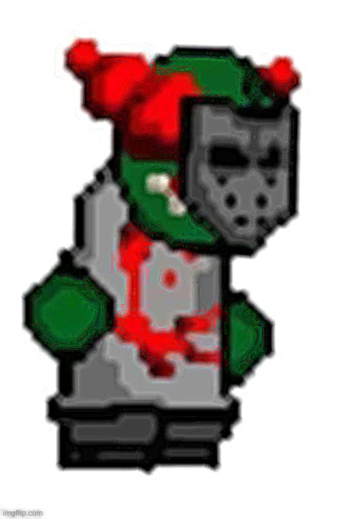 So I kinda applied 5 different filters to pixelated me making this weird looking Accelerant me. | made w/ Imgflip meme maker