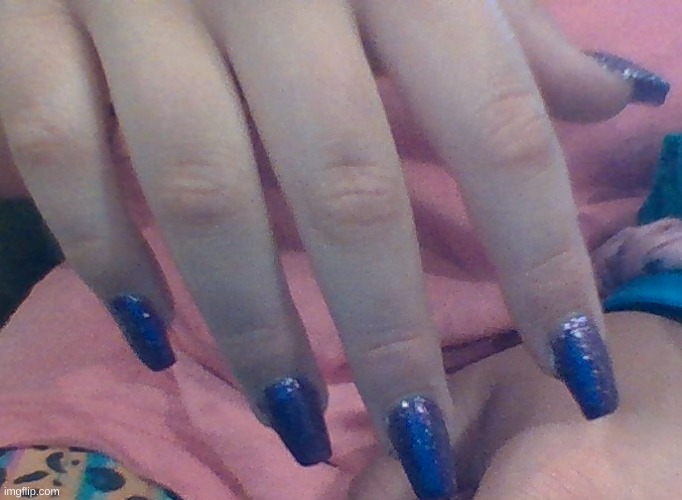 I got long nails now ye | made w/ Imgflip meme maker