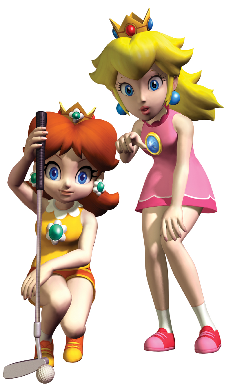 Peach X Daisy Blank Meme Template