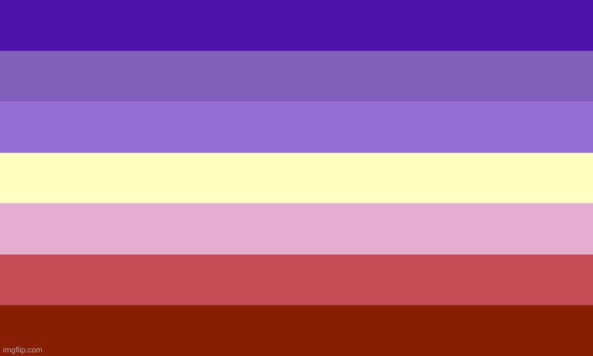 I found this nonbinary lesbian flag online! <3333 | image tagged in nonbinary lesbian flag | made w/ Imgflip meme maker