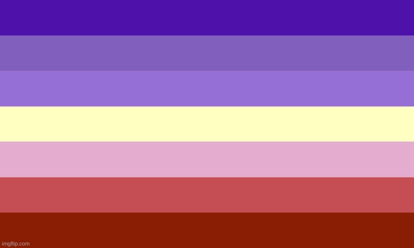 I found this nonbinary lesbian flag online! <333 | image tagged in nonbinary lesbian flag | made w/ Imgflip meme maker