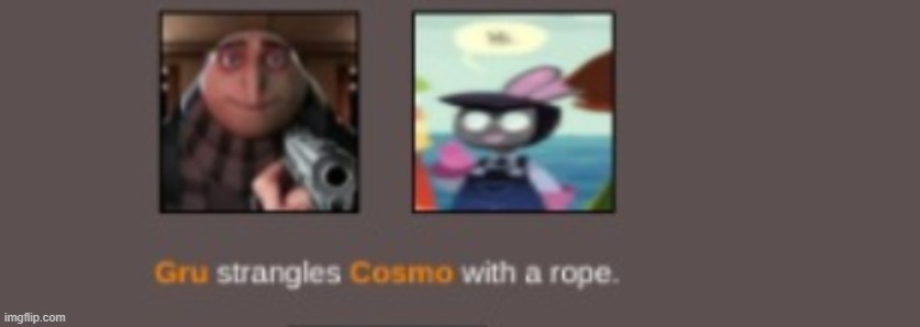 Remembering the time that Cosmo was one of the first 14 to die in a hunger games (oof) | made w/ Imgflip meme maker