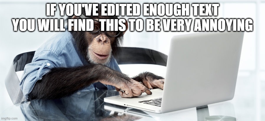 Writer | IF YOU'VE EDITED ENOUGH TEXT YOU WILL FIND  THIS TO BE VERY ANNOYING | image tagged in writer,funny | made w/ Imgflip meme maker