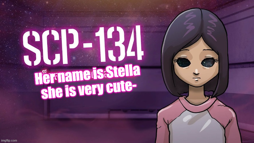 Her name is Stella she is very cute- | made w/ Imgflip meme maker