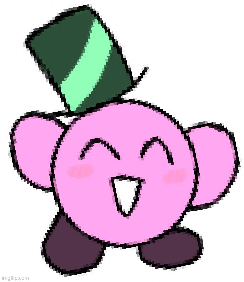 I drew kirbe | made w/ Imgflip meme maker