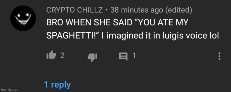 *imagines it in Luigi's voice* | made w/ Imgflip meme maker