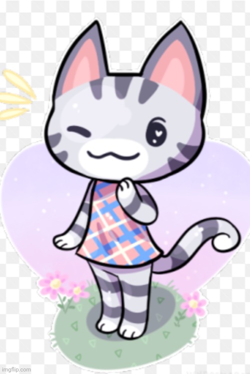Lolly! (From Animal Crossing, not my art) | made w/ Imgflip meme maker