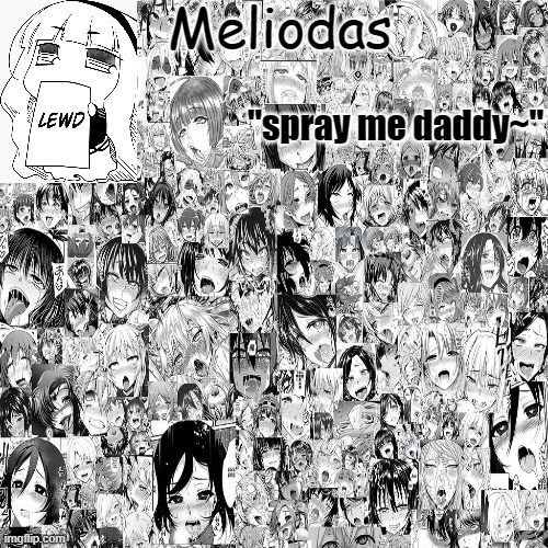Meliodas temp. Thanks Yachi :3 Blank Meme Template