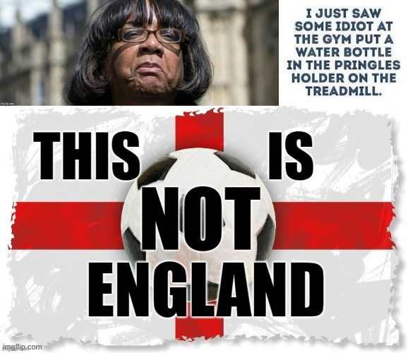 This is NOT England ! | image tagged in diane abbott | made w/ Imgflip meme maker