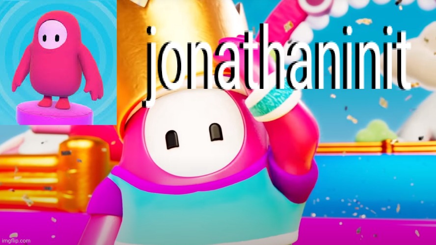 Here jonathaninit you have an announcement template | made w/ Imgflip meme maker