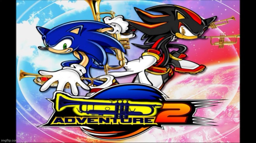 Trumpet Adventure 2 | image tagged in sonic adventure 2 trumpet edition | made w/ Imgflip meme maker