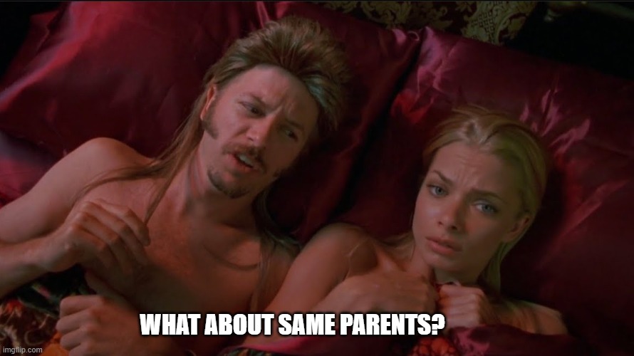 WHAT ABOUT SAME PARENTS? | made w/ Imgflip meme maker