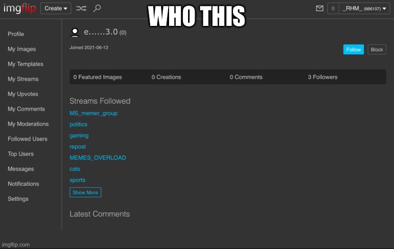 WHO THIS | made w/ Imgflip meme maker