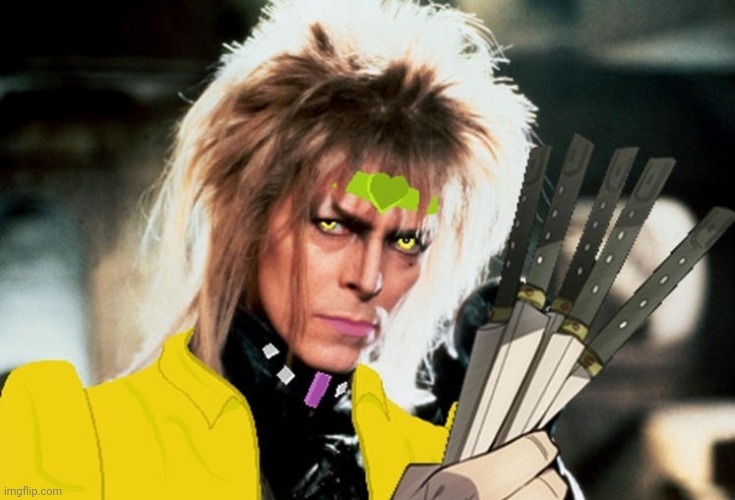 DIOvid Bowie | image tagged in you thought this was,david bowie,but it was me dio,wryyy,kono dio da,oh youre approaching me | made w/ Imgflip meme maker