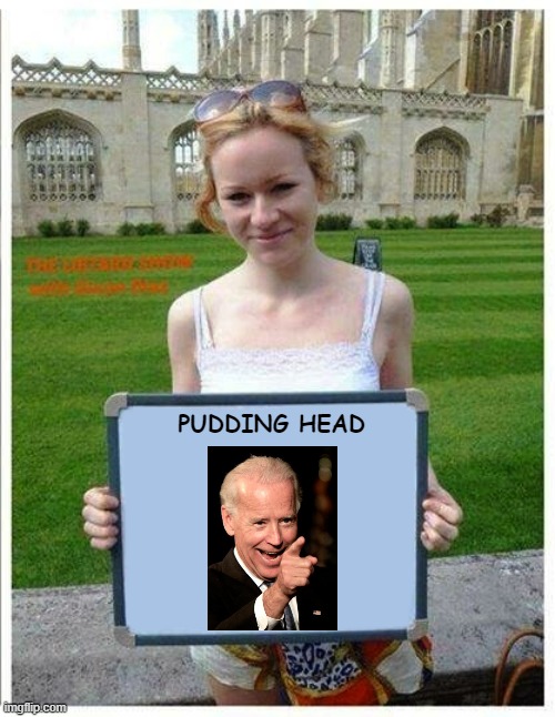 Write Wipe Wendy | PUDDING HEAD | image tagged in write wipe wendy | made w/ Imgflip meme maker