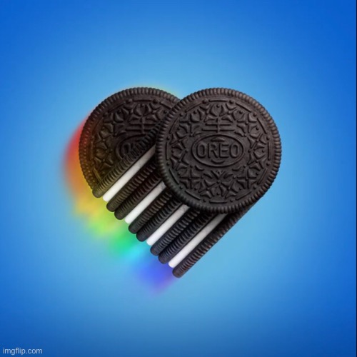 y’all see the new oreo ad? | image tagged in lgbtq,oreo,pride | made w/ Imgflip meme maker