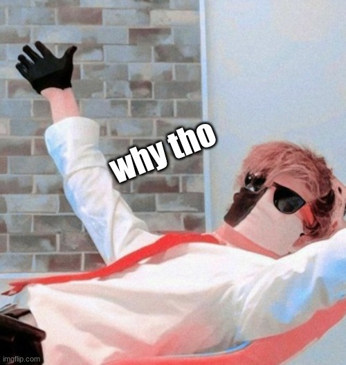 AAAAAAAAAAAAAAAA | why tho | image tagged in aaaaaaaaaaaaaaaa | made w/ Imgflip meme maker